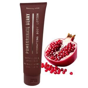 Beauty Bliss Pomogranate Berry Hydrating Body Lotion Aloe Vit C Large 10 fl.oz